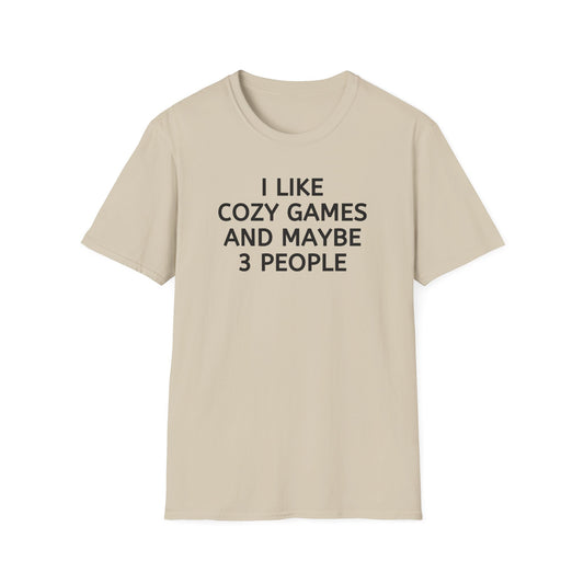 I Like Cozy Games T-Shirt