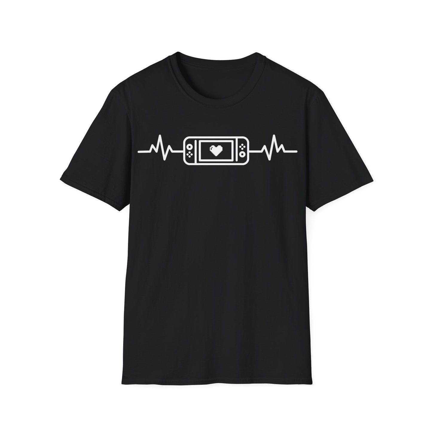 Cozy Gamer Heartbeat T-Shirt