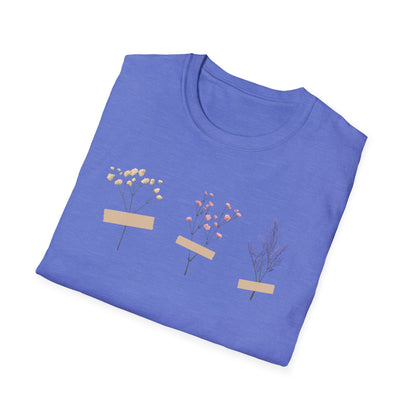 Taped Flowers T-Shirt