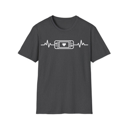 Cozy Gamer Heartbeat T-Shirt